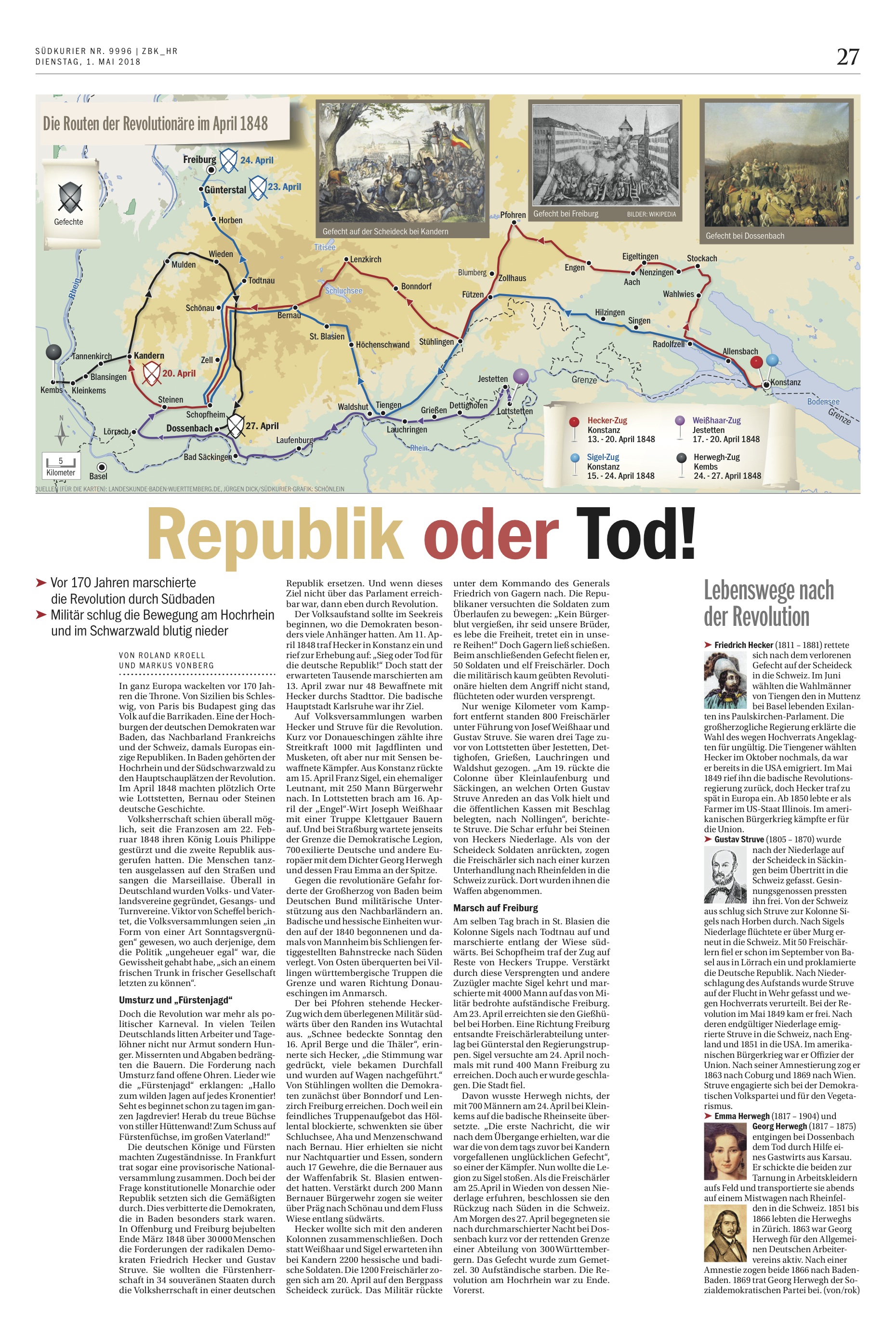Südkurier - 1848er Revolution